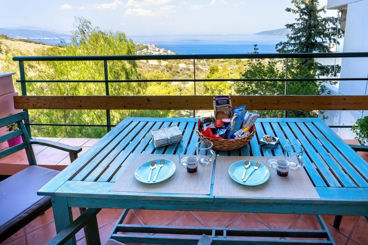 Vista Sul Mare Loutra Oreas Elenis Bagian luar foto