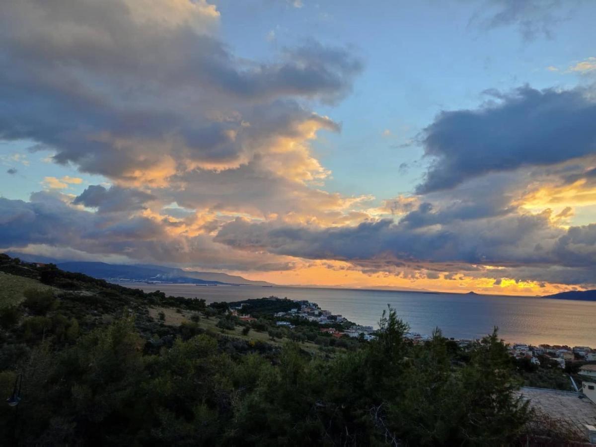 Vista Sul Mare Loutra Oreas Elenis Bagian luar foto